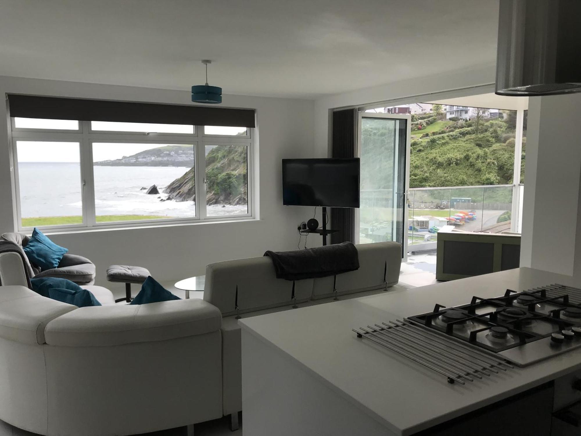 Ocean View Apartments Looe Rom bilde